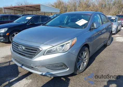 2015 Hyundai Sonata Eco from USA, damaged, VIN 5NPE24AA4FH162787